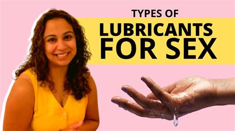 Types Of Lubricants For Sex Heres What You Should Be Using Explains Dr Niveditha Youtube