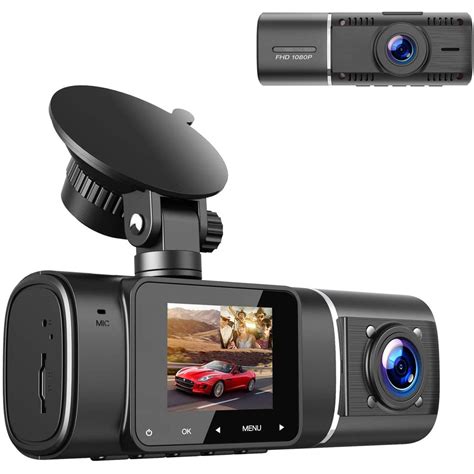 Toguard Dual Dash Cam With Ir Night Vision Fhd 1080p Front And 720p