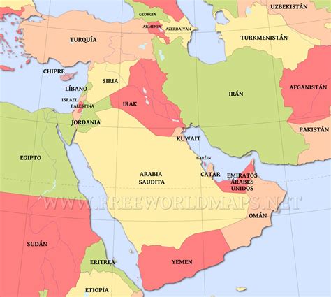 Álbumes 98 Foto Mapa De Medio Oriente Con Nombres Mirada Tensa