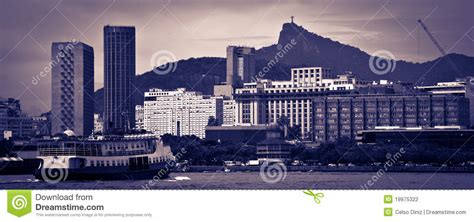 Rio De Janeiro Skyline Stock Photo Image Of Brazil