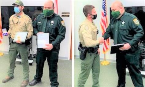 Sumter Sheriffs Detective And Fwc Officer Honored For Saving Victim Of