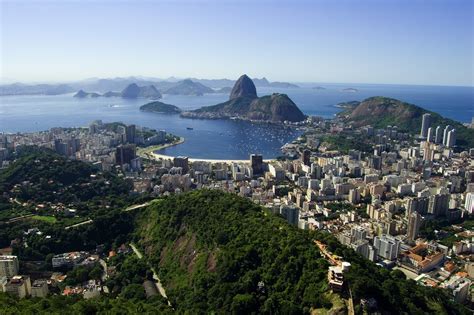 Brazil Rio De Janeiro View From The Top Wallpaper Hd City 4k