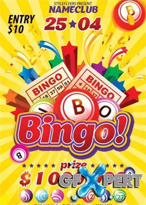Free Bingo Flyer Template Printable Printable Templates