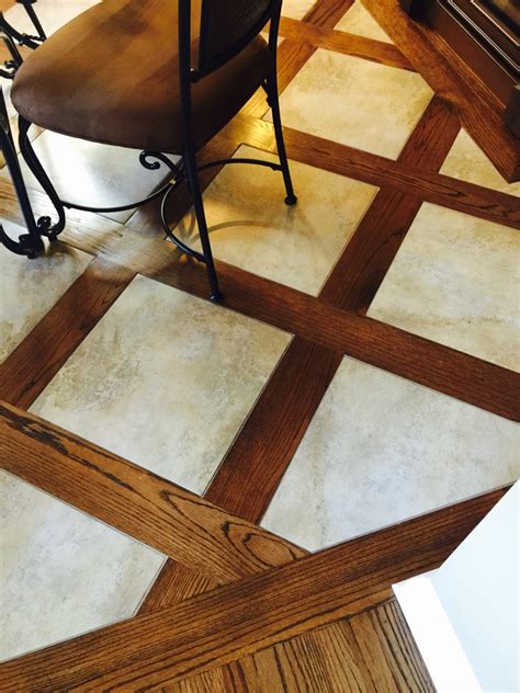 Wood Floors With Tile Or Stone Mix And Match Flooring Masters In 2021