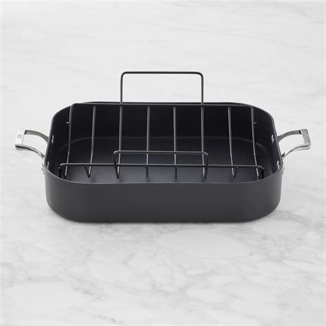 Calphalon Elite Nonstick Roaster With Rack Williams Sonoma Au