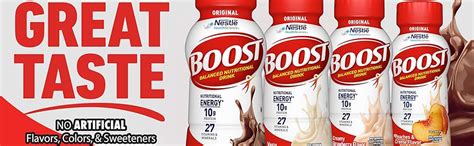 Boost Original Complete Nutritional Drink Very Vanilla 8 Fluid Ounce