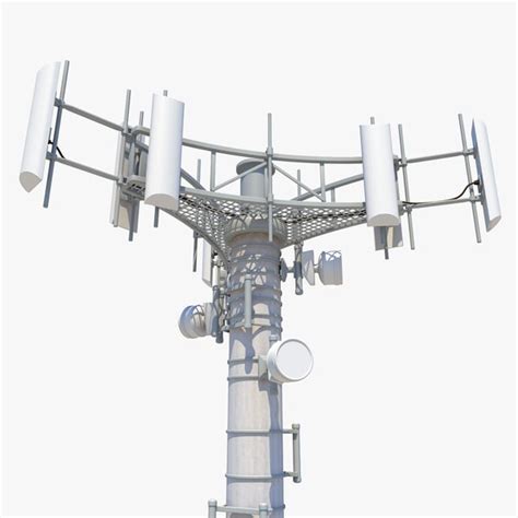 3d Model Cell Phone Tower