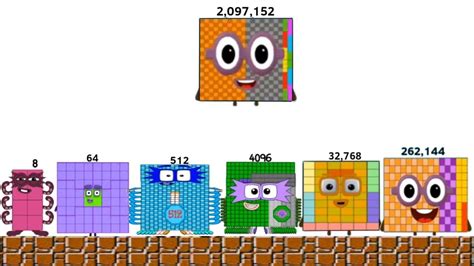 Numberblocks 89101112 And 20 Times With Repeated Multiples Yield