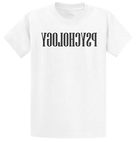 Reverse Psychology Funny T Shirt College Humor Funny Party Tee Shirt Ebay