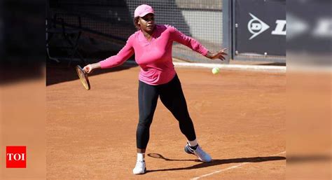 Serena Ready To Return For Clay Swing After Intense Training Tennis News Times Of India