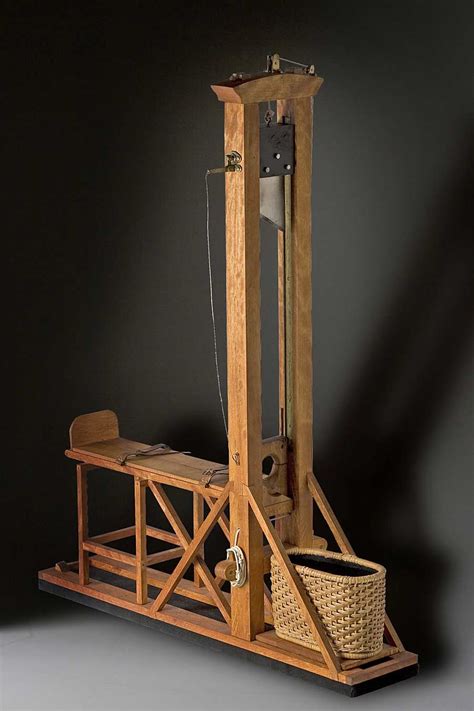 Guillotine Fixture Approved By The King Years Before It Was To