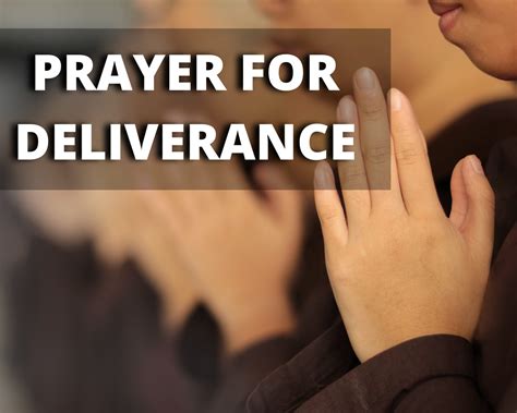 Prayer For Deliverance House Of Christianity