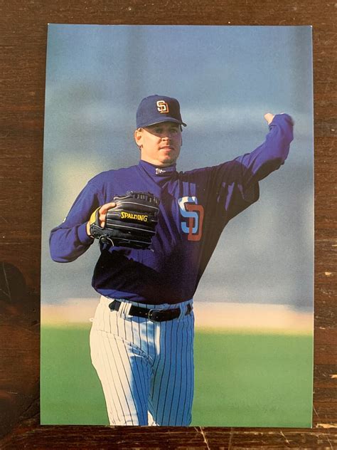 1998 San Diego Padres Postcards Ed Vosberg Rare Mlb Souvenir Ebay
