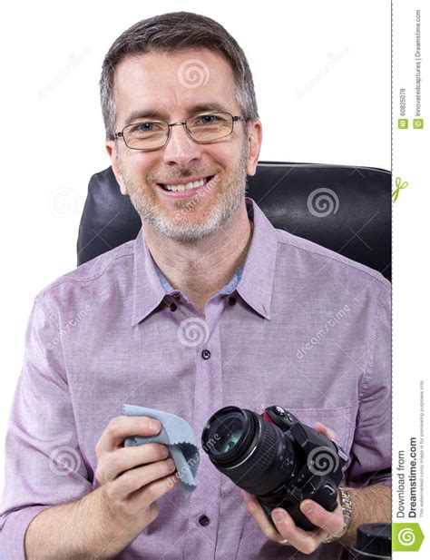 Photographer With Equipment Stock Photo Image Of Occupation