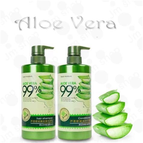 99 aloe vera shampoo 800ml and conditioner 700ml shopee philippines