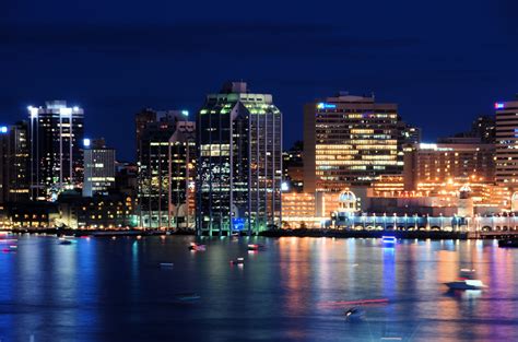 Halifax At Nighti Lived In Halifaxdartmouth For 17 Years And This