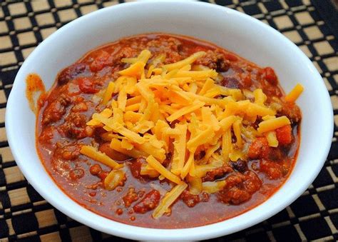 Drain most of the fat and discard. The Pioneer Woman's Chili | Food network recipes, Beef ...