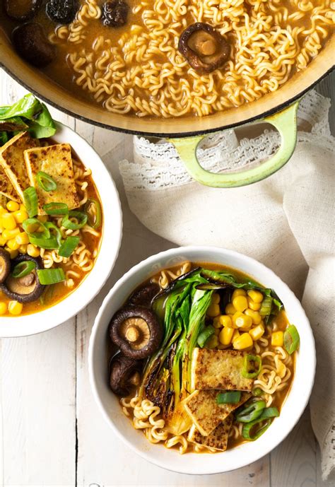 Spicy Vegetarian Ramen Recipe Vegan Video A Spicy Perspective