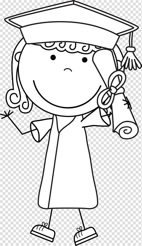 Preschool Graduation Clip Art Black And White