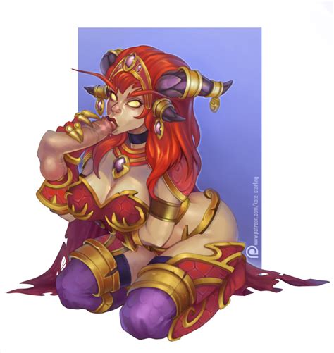 Alexstrasza The Cum Bringer September Patreon Reward By Katestarling