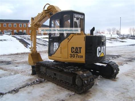 Cat 307 c, 2419 betr.std. Cat 307ssr Excavator