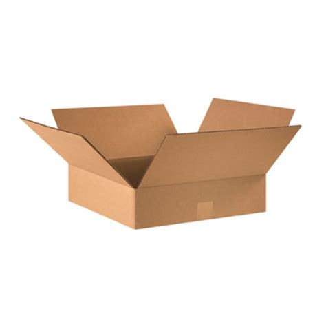 Pratt Pra0138 Recycled Corrugated Cardboard Single Wall Standard Flat