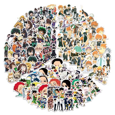 Buy Dheckbluesky Anime Stickers 150pcs My Hero Academia Stickers