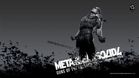 Metal Gear Solid 4 Solid Snake Wallpaper Metal Gear Solid Metal Gear