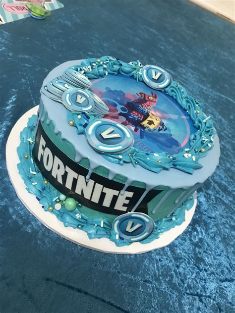 Fortnite Birthday Cakes In Game