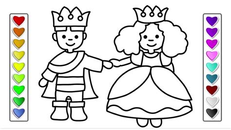 King And Queen Coloring Page Free Coloring Pages