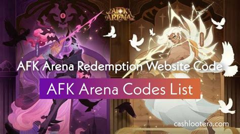 Afk Arena Codes Dec 2023 Active Redemption Code List