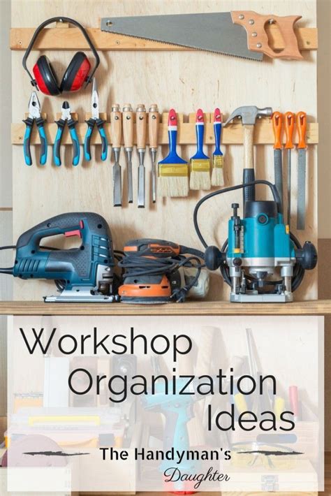 Workshop Organization Ideas | Workshop storage, Workshop ...