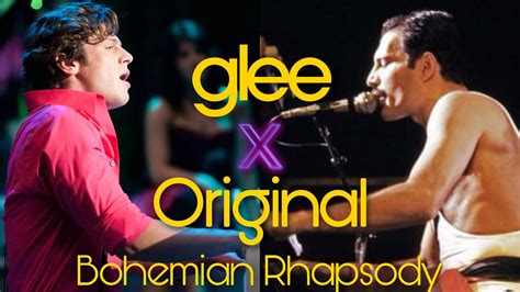 Bohemian Rhapsody Glee X Original Youtube