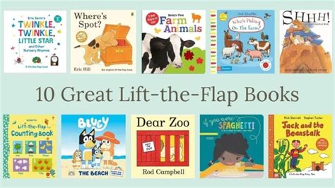 10 Lift The Flap Books For 1 Year Olds And Up The Book Basket Company