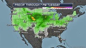 5 Day Us Weather Map - Map