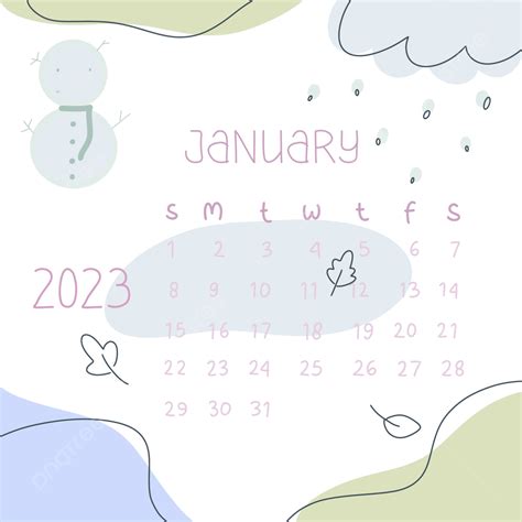 Lindo Calendario Enero 2023 Png Lindo Calendario Calendario Enero