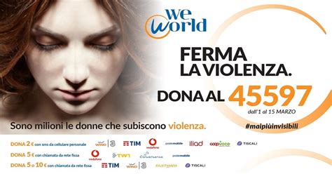 Weworld Lancia La Campagna Contro La Violenza Sulle Donne