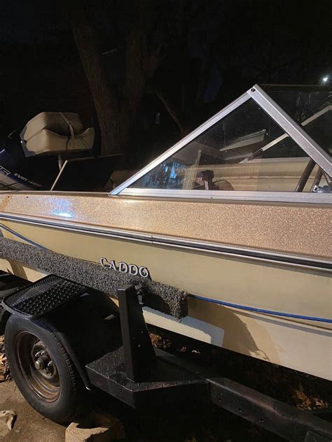 1979 Caddo Fish ‘n‘ Ski Boat 85hp Evinrude Dilly Trailer 1979 For