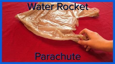 How To Make A Parachute The Easiest Way Youtube