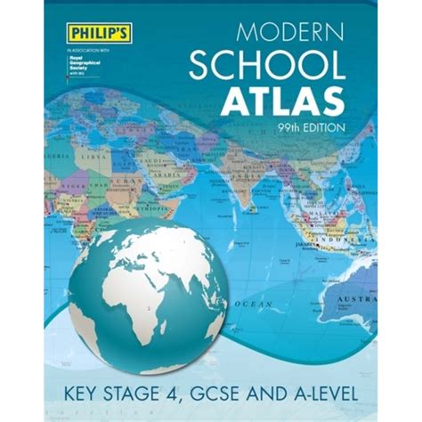 Philips World Atlas Modern School Atlas Hardback