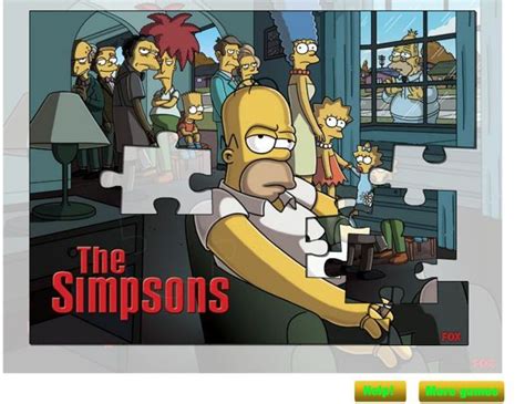Puzzle Of The Simpsons Series The Sopranos Sopranos The Simpsons