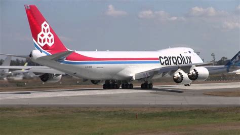 Cargolux 747 8f Lx Vcd First Flight Youtube