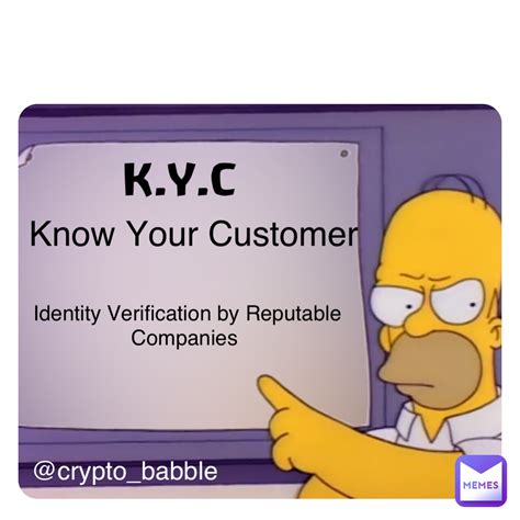 Kyc Know Your Customer Identity Verification By Reputable Companies