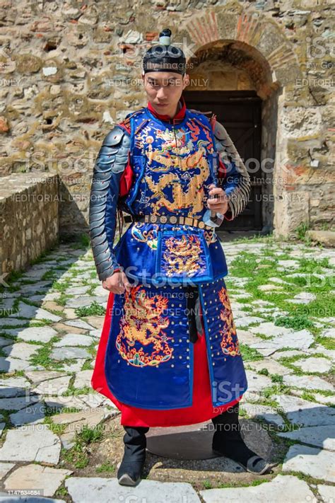 Traditional Chinese Warrior Costume Stock Photo - Download Image Now 