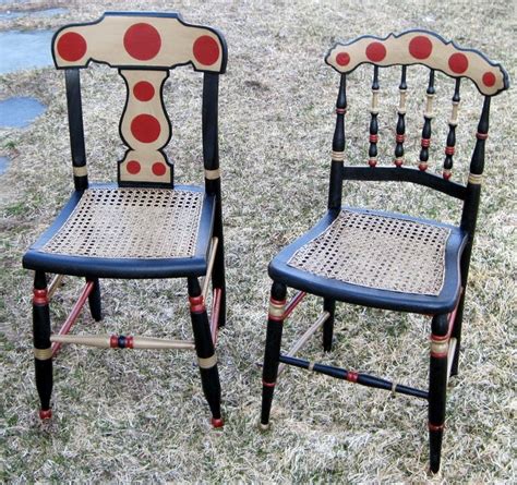 Polka Dot Chairs Polka Dot Chair Painted Furniture Chair