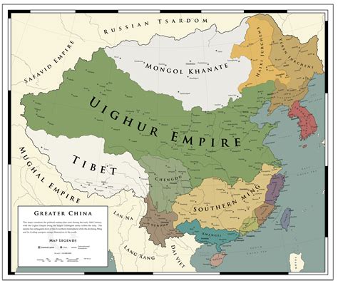 Greater China 1620 The Uighur Triumph By Shahabbas1571 On Deviantart