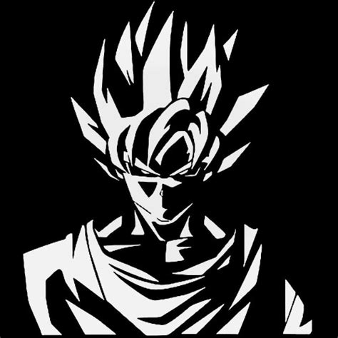 Dbz Dragon Ball Z Super Saiyan Goku Decal Sticker