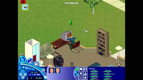The Sims 1 Playing Computer Games Youtube