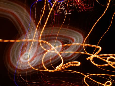 Free Images Light Line Flame Darkness Circle At Night