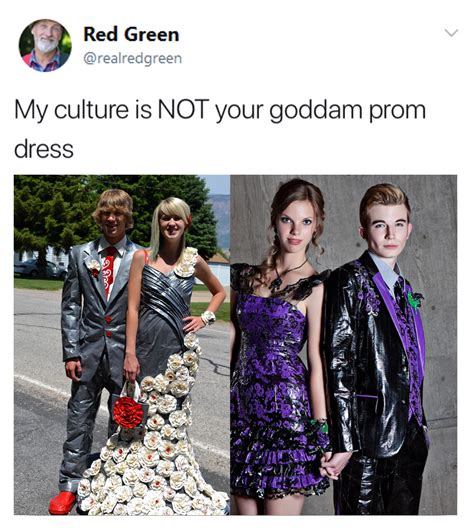 My Culture Is Not Your Prom Dress Funny Post Funny Dresses Dress